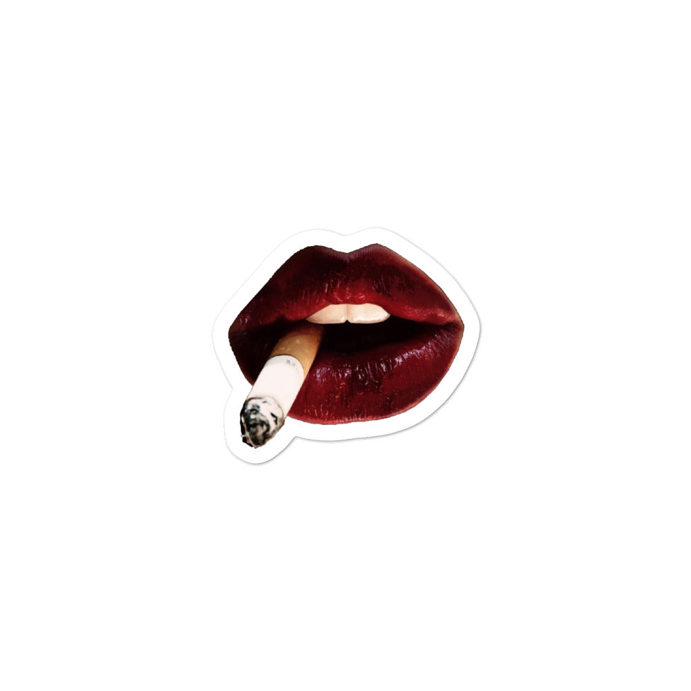 Lips n’ Cig Sticker